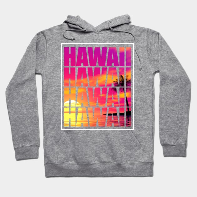 Hawaii Hawaii Hawaii Hawaii Hawaii Hoodie by SolarFlare